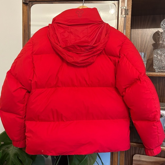 Aritzia TNA red oversized goose down megapuff puffer jacket - Picture 4 of 10